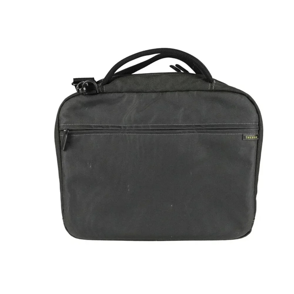 Incase Unisex Adults Olive Green Pockets Double Handles Zip‎ Around Laptop Bag
